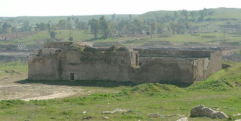 St. Elijah's Monastery south of Mosul, Iraq's oldest Christian monastery, dating from the 6th Century