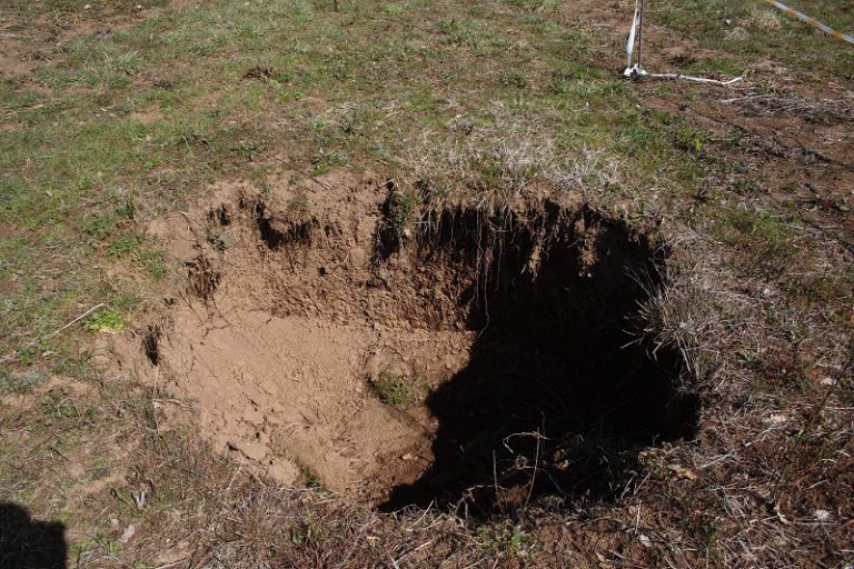 Sinkholes Warning Signs for Home Owners Word Matters!