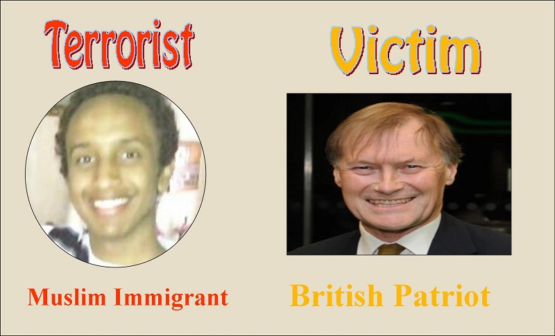 Murderer of Sir David Amess Is a Somali Muslim Terrorist