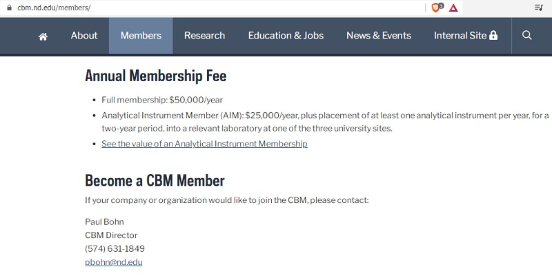 CBM membership