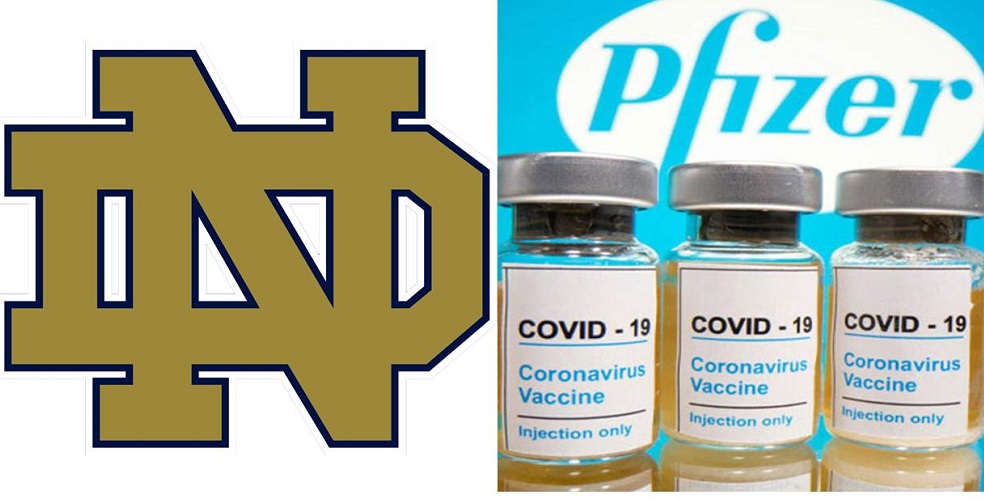 Financially Linked to Pfizer, Notre Dame Mandates COVID Booster for Students