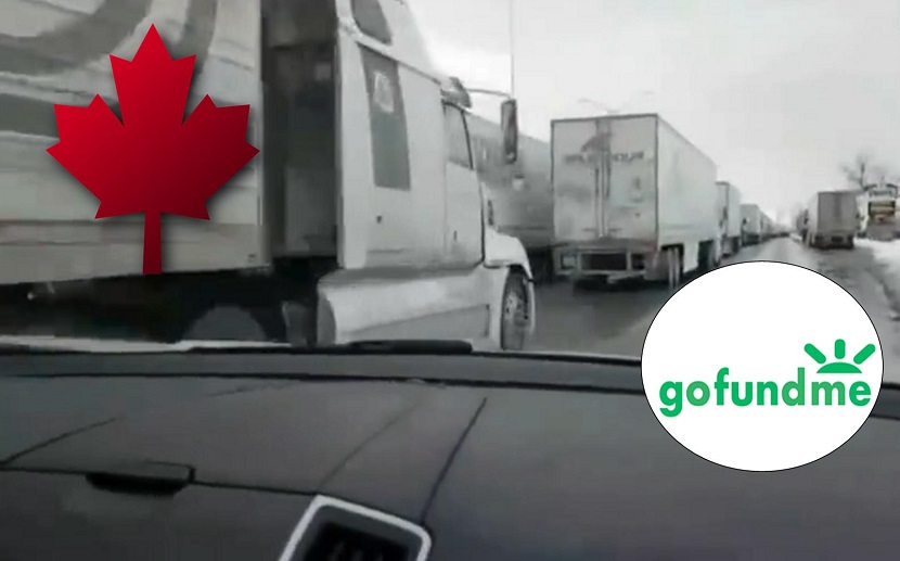 GoFundMe Freezes Canadian Truckers Convoy Funds