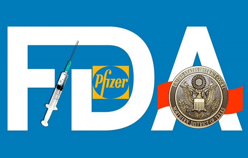 Court Orders FDA to Release Monthly 55000 Pages of Pfizer Vaccine Trial Data