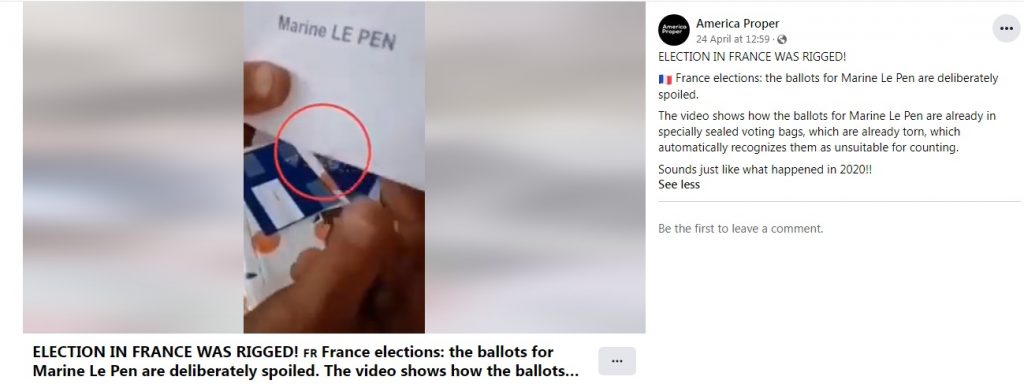 ballots france election