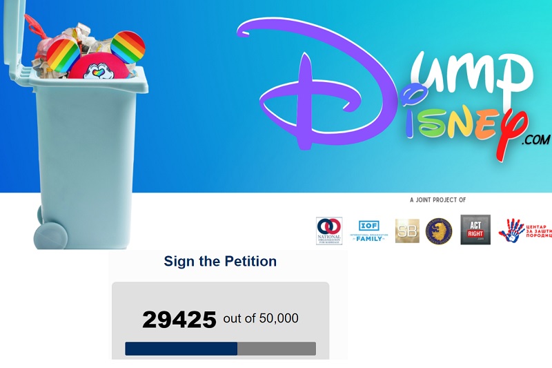 Dump Disney Petition Launched Online