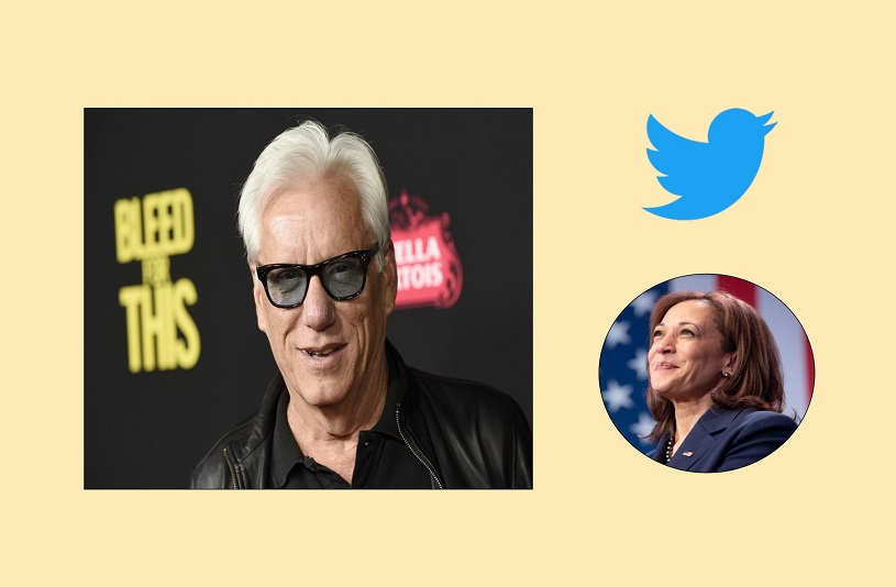James Woods Scorches Kamala in Deleted Tweet