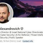Israeli intelligence official Tom Alexandrovich