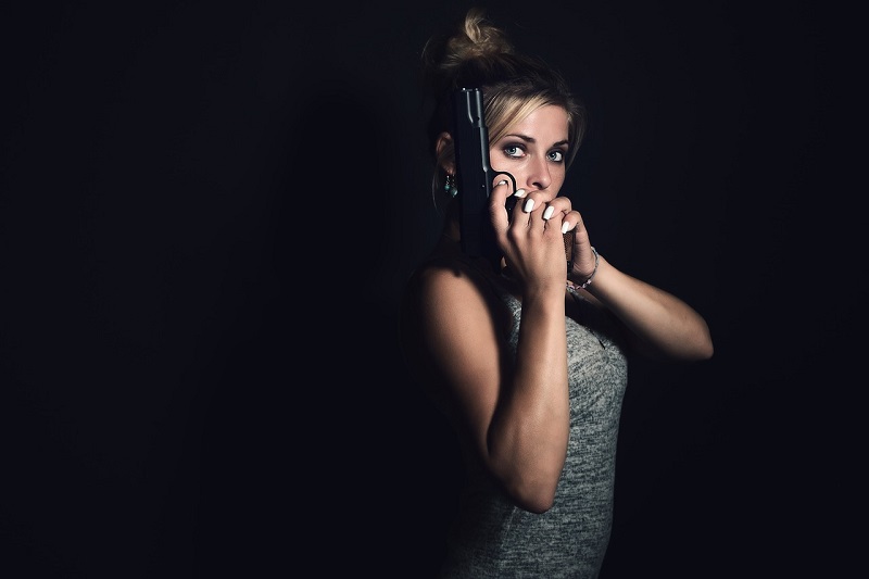 armed women in America